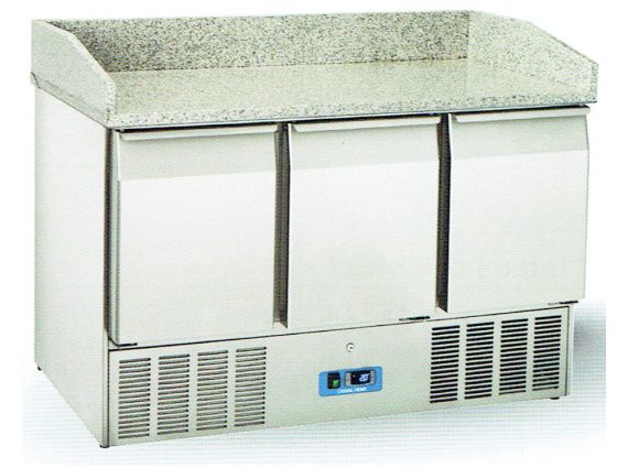 Mini banco pizza CRM 93A cm.140x70. 0/+8°C.